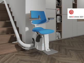 La nueva salvaescaleras S200 de thyssenkrupp Home Solutions premiada con el prestigioso Red Dot Award 2021