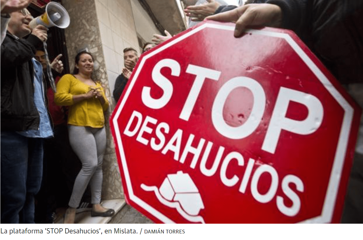 stop desahucios