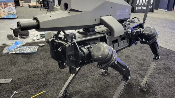Francotiradores de cuatro patas: una empresa monta un rifle de precisión en el robot Spot de Boston Dynamics