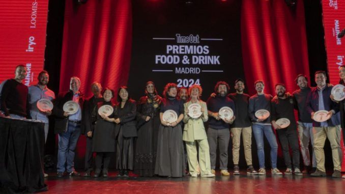 Time Out rinde homenaje a la esfera culinaria madrileña en la 2ª edición de los Premios Food & Drink