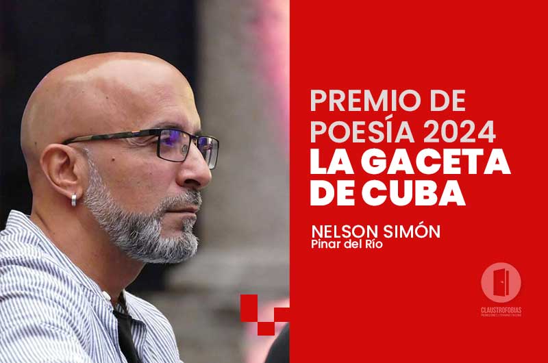 Otorgan premio de Poesía La gaceta de Cuba a Nelson Simón