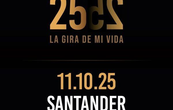 Antonio Orozco el sbado 11 en Santander con «La gira de mi vida», Palacio de los Deportes