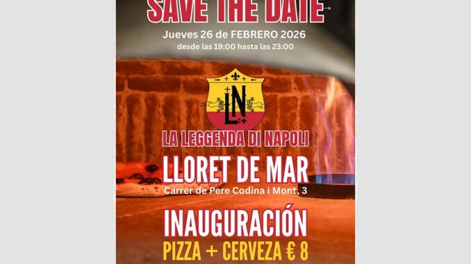 La revolución de la pizza buena y barata llega a Lloret