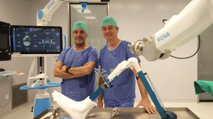 El Hospital Quirónsalud Córdoba incorpora la técnica robótica ROSA para cirugías de rodilla y cadera de máxima precisión